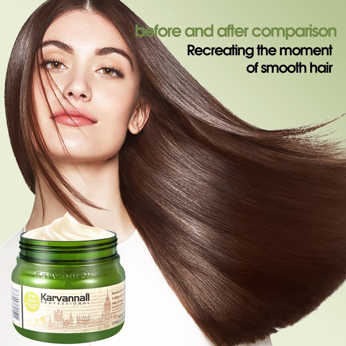 Karvannall 100% Damage Repair Hair Mask – Deep Restoration - Image 2