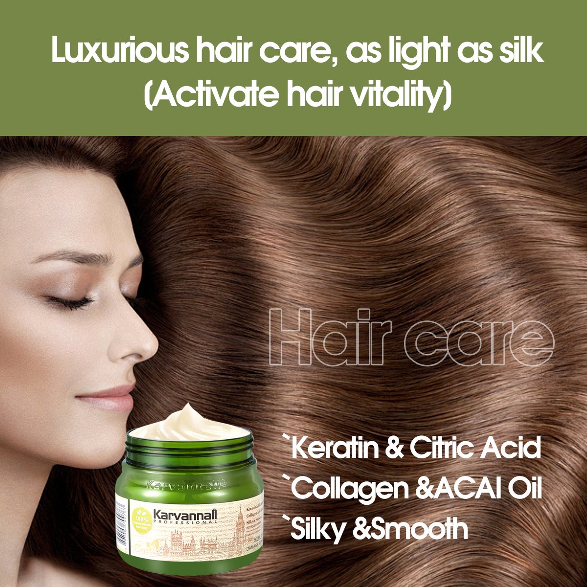 Karvannall 100% Damage Repair Hair Mask – Deep Restoration - Image 5